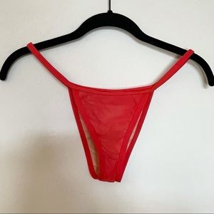 Minimale Animale Mesh Bikini Bottom